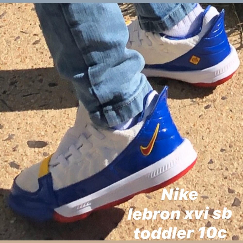 Nike Lebron XVI SB Toddler Sneakers - 10c